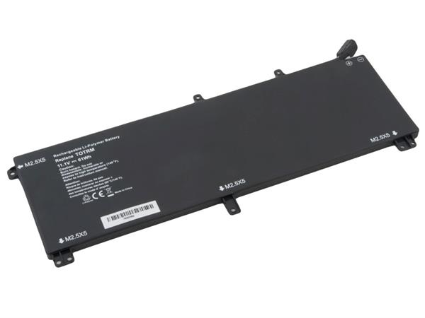 Náhradní baterie Dell XPS 15 9530, Precision M3800 Li-Pol 11,1V 5168mAh 61Wh NODE-9530-P54