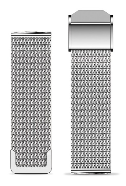Náhradní kovový řemínek pro Aligator Watch Grace 16mm, stříbrný 16AW0006