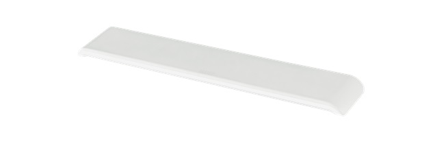 Nastavitelná podložka zápěstí pro práci na klávesnici Leitz ERGO Cosy, světle šedá 65240085