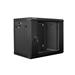 Nástěnný rack 19'' 9U 600X450mm černý WF01-6409-10B