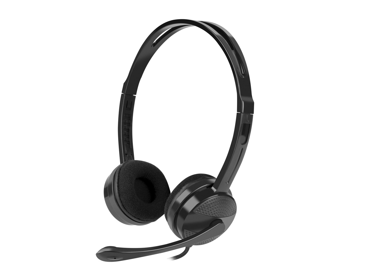 Natec HEADSET CANARY WITH MICROPHONE BLACK NSL-1295
