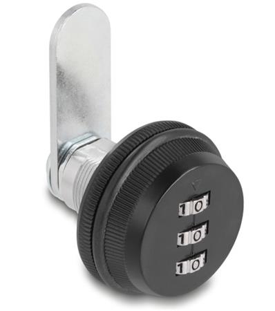 Navilock Válcový pákový zámek pro vybavení skříňek s kombinačním kódem - 16 x 19 mm / 0-90 20972