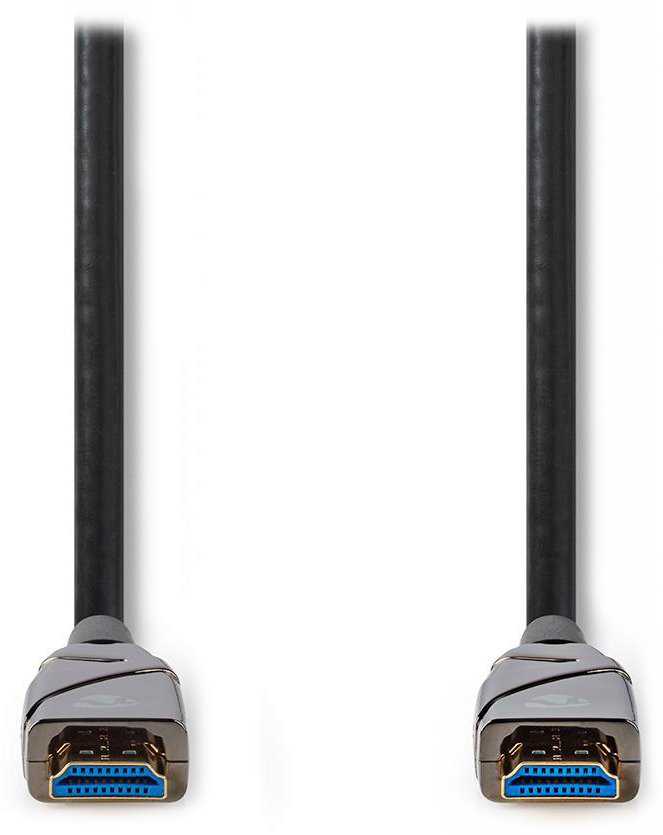 NEDIS aktivní optický High Speed HDMI 2.0 kabel s ethernetem/ 4K@60Hz/ zlacené konektory HDMI-HDMI/ černý/ CVBG3400BK300
