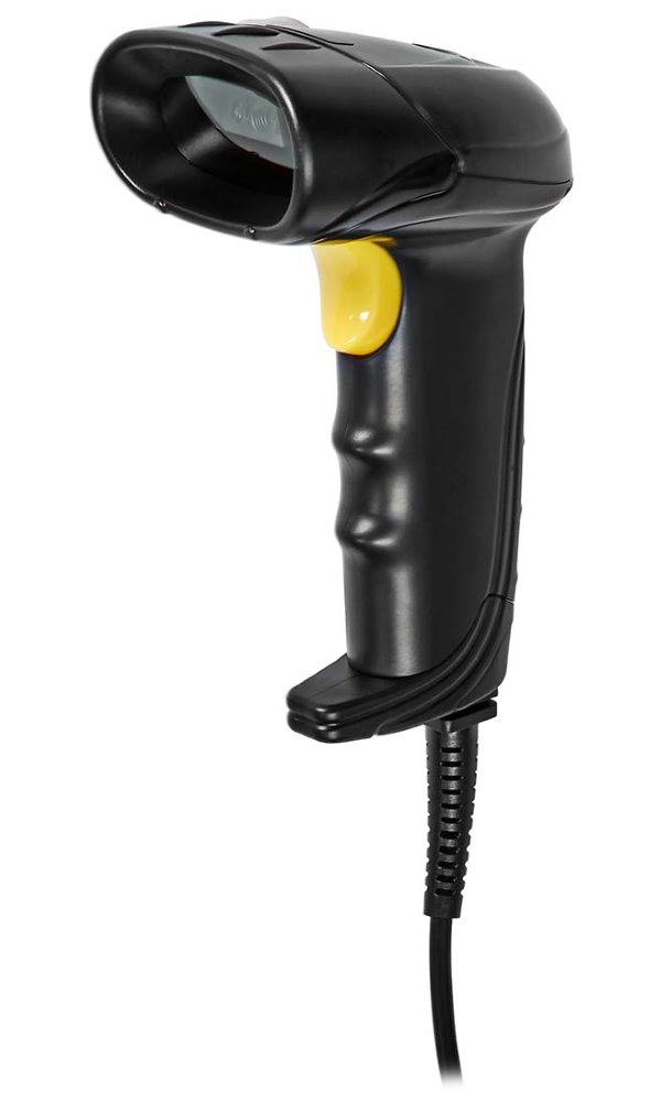 Nedis BSCN2D100BK - Čtečka čárových kódů| CMOS | Kabelové | 1D lineární / 2D/QR | Napájení z USB | USB 2.0