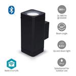 Nedis BTLOW05RGBW - Venkovní světlo Smartlife| 760 lm | Bluetooth® | 8.5 W | Teplé až chladné bílé | 2700 - 6500 K | AB