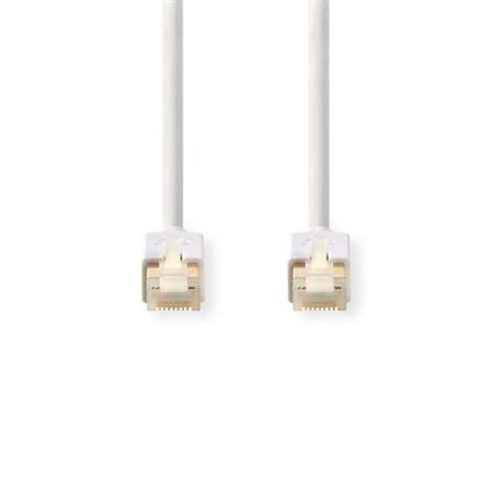 Nedis CCBW85221WT200 - CAT6 S/FTP Síťový Kabel | RJ45 (8P8C) Zástrčka – RJ45 (8P8C) Zástrčka | 20 m | Bílá barva