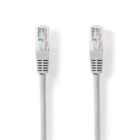 Nedis CCGL85101GY150 - Síťový Kabel Cat 5e U/UTP | RJ45 Zástrčka | RJ45 Zástrčka | 1.00 m | Kulatý | PVC | Šedá