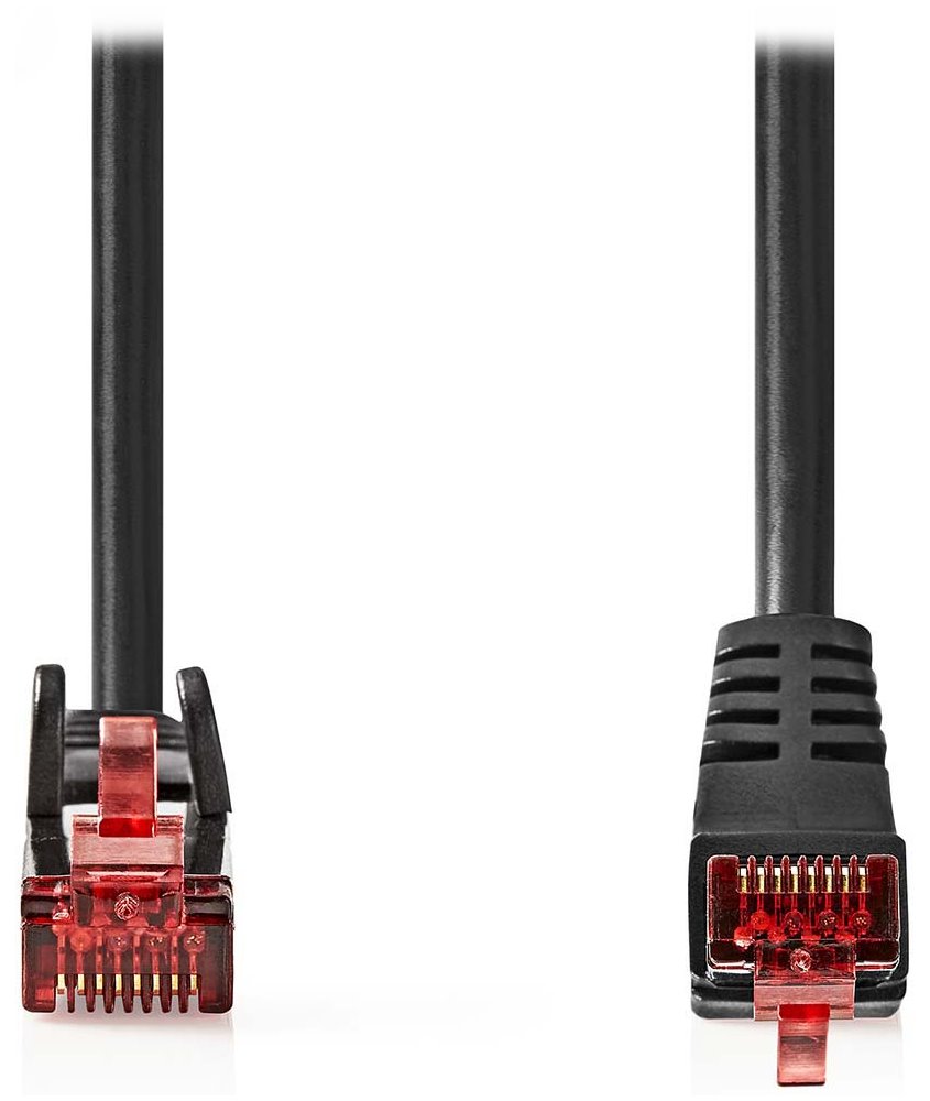 Nedis CCGP85227BK20 - Síťový Kabel Cat 6 SF/UTP | RJ45 Zástrčka - RJ45 Zástrčka | 2 m | Černá barva
