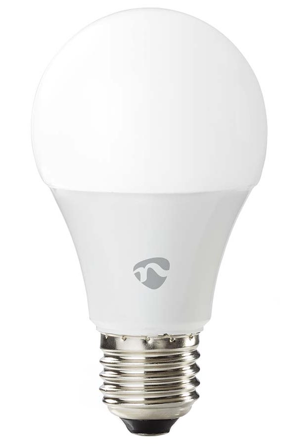 NEDIS chytrá LED žárovka/ Zigbee 3.0/ E27/ A60/ 9W/ 230V/ 470lm/ teplá až studená bíla/ 2700 - 6500K/ RGB/ stm ZBLC10E27