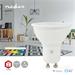 NEDIS chytrá LED žárovka/ Zigbee 3.0/ GU10/ PAR16/ 4,7W/ 230V/ 470lm/ teplá až studená bíla/ 2700 - 6500K/ RG ZBLC10GU10