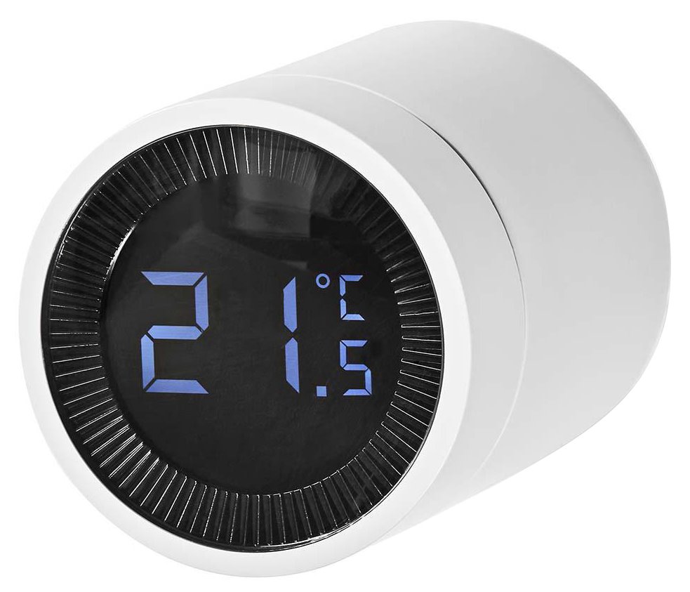 NEDIS chytré ovládání radiátorů/ ZigBee 3.0/ Android/ iOS/ bílé ZBHTR20WT