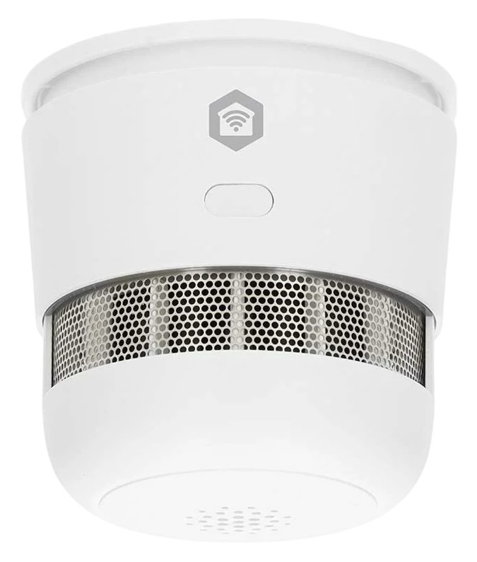 NEDIS chytrý detektor kouře/ Zigbee 3.0/ napájení z baterie/ životnost 10 let/ EN 14604/ Android & iOS/ 85 dB/ ZBDS11WT