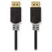 NEDIS DisplayPort 1.4 kabel/ DisplayPort zástrčka – DisplayPort zástrčka/ 8K/ antracitový/ box/ 3m CCBW37014AT30