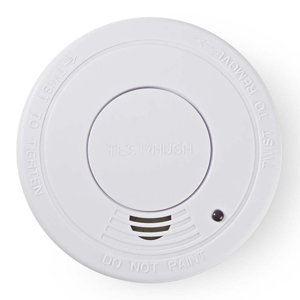 Nedis DTCTS30WT - Detektor Kouře | EN14604 | Upozornění na nízký stav kapacity baterie