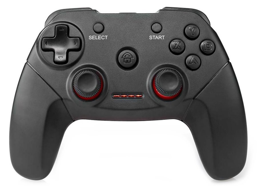 NEDIS gamepad/ bezdrátový/ pro PC/ počet tlačítek 11/ nano USB/ černý GGPDW110BK