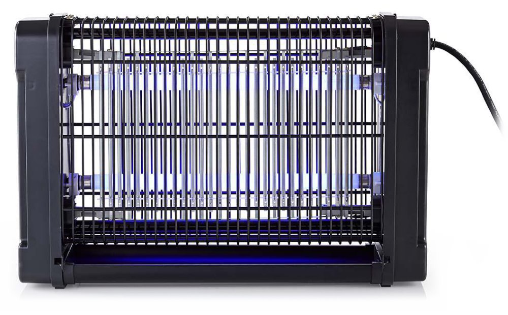 Nedis INKI110CBK16 - Elektrický Lapač Hmyzu | 16 W | Typ žárovky: F8T5 / BL | Efektivní rozsah: 50 m2 | Černá
