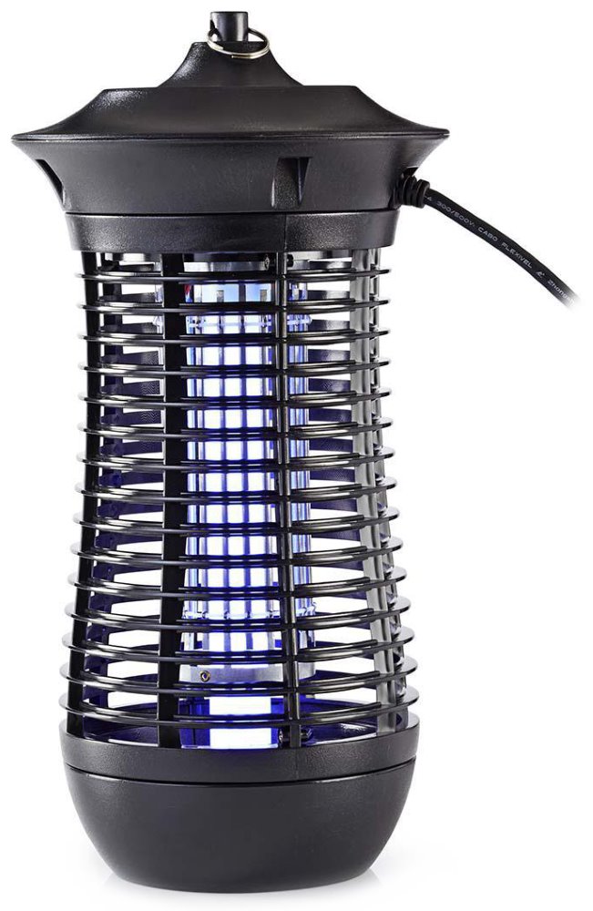 Nedis INKI110CBK18 - Elektrický Lapač Hmyzu | 18 W | Typ žárovky: 2G11 18W PL / BL | Efektivní rozsah: 150 m2 | Černá