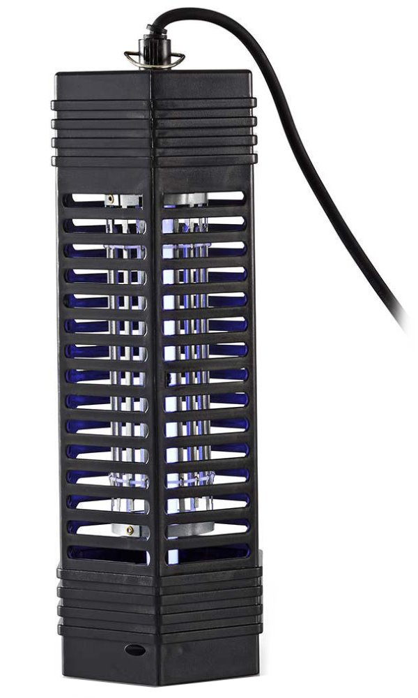 Nedis INKI110CBK6 - Elektrický Lapač Hmyzu | 6 W | Typ žárovky: F6T5 / BL | Efektivní rozsah: 50 m2 | Černá