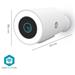 NEDIS IP kamera/ venkovní/ IP65/ Wi-Fi/ Reflektor/ 3Mpix/ 1296p/ Onvif/ detekce pohybu/ noční vidění 10m/ bí WIFICO15CWT