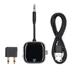 NEDIS kompaktní a přenosný bezdrátový audio Bluetooth adaptér/ zásuvka USB-C/ výstupní konektor USB-C/ černý BTTC2550BK