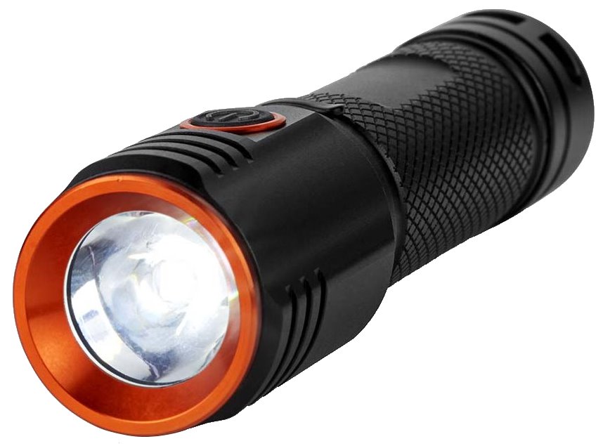 NEDIS LED svítilna/ napájení z baterie/ 3,7 V DC/ 20 W/ 2000 lm/ dosah 180 m/ černá LTRR20WBK