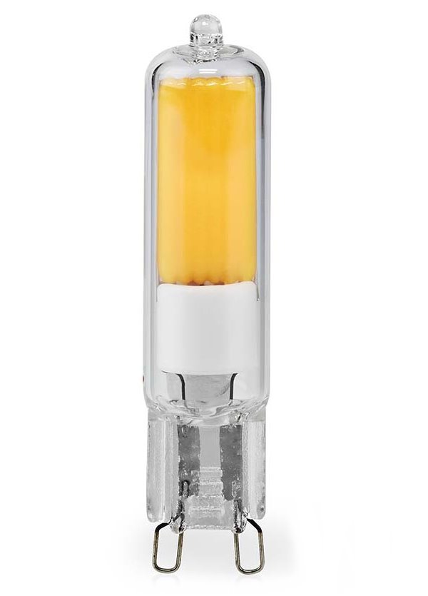 NEDIS LED žárovka/ G9/ 4 W/ 220 V/ 400 lm/ 2700 K/ teplá bílá LBG9CL2