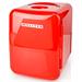 NEDIS Melissa přenosná mini lednička/ objem 4 litry/ chlazení 8 - 18 °C/ AC 100 - 240 V / 12 V/ spotřeba 48 W/ 16580009