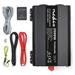 NEDIS měnič napětí/ čistá sinusoida/ 24 V DC/230 V AC 50 Hz/ 2000 W (4000 W špička)/ USB-A / USB-C/ 2x zásu PIP200024EBK
