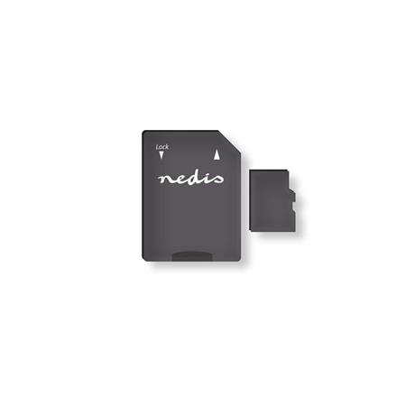 Nedis MMSD32100BK - Paměťová karta | microSDHC | 32 GB | Zápis až 90 Mb/s | Třída 10