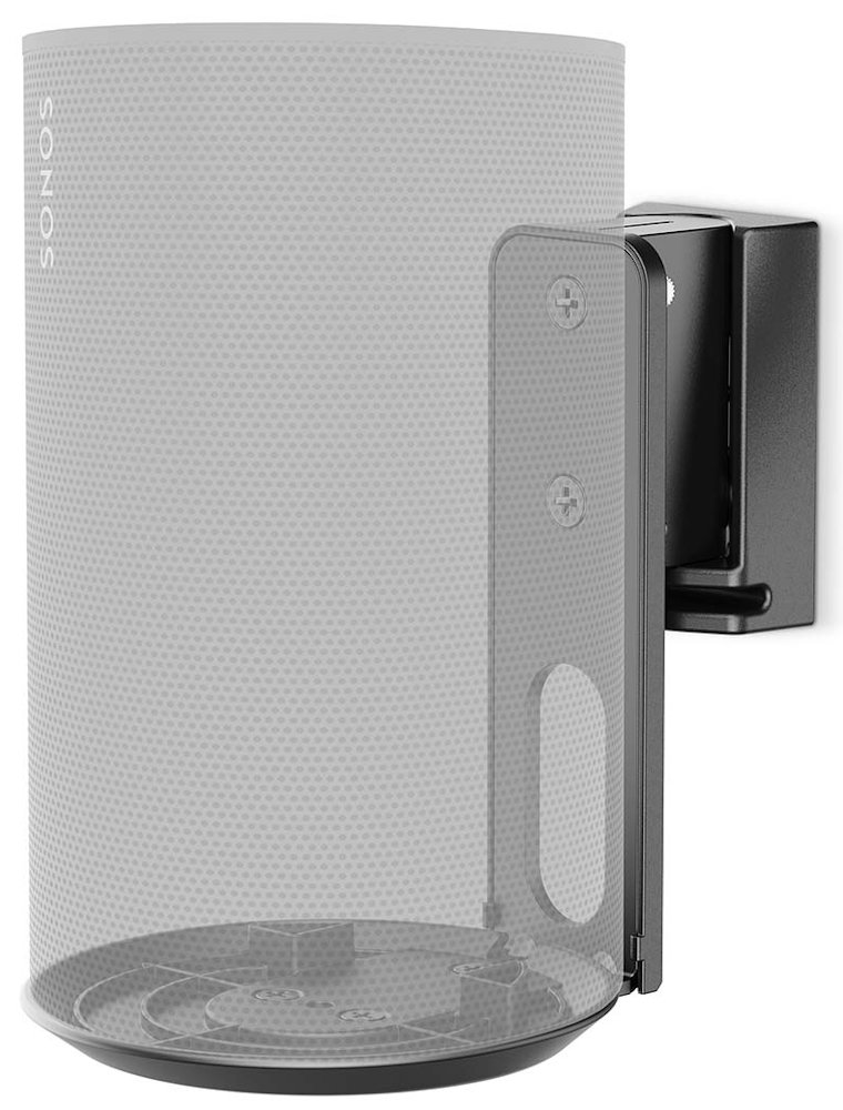 NEDIS montáž reproduktoru/ kompatibilní se Sonos Era 100/ nástěnný/ 3 kg/ náklon otočný/ naklápěcí/ ABS/ kov/ SPMT5800BK