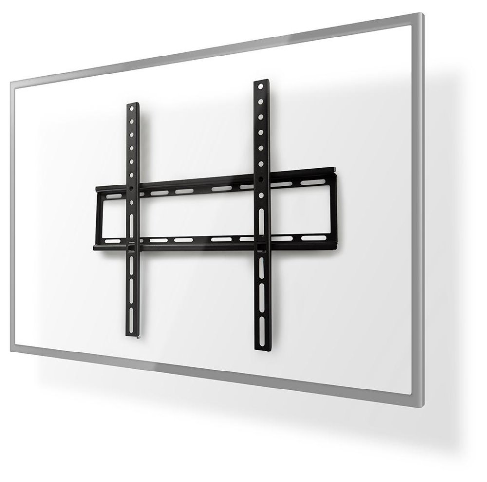 NEDIS nástěnný TV držák/ 23 - 55"/ nosnost 35 kg/ vzdálenost od stěny 23 mm/ fixní/ ocel/ černý TVWM1031BK