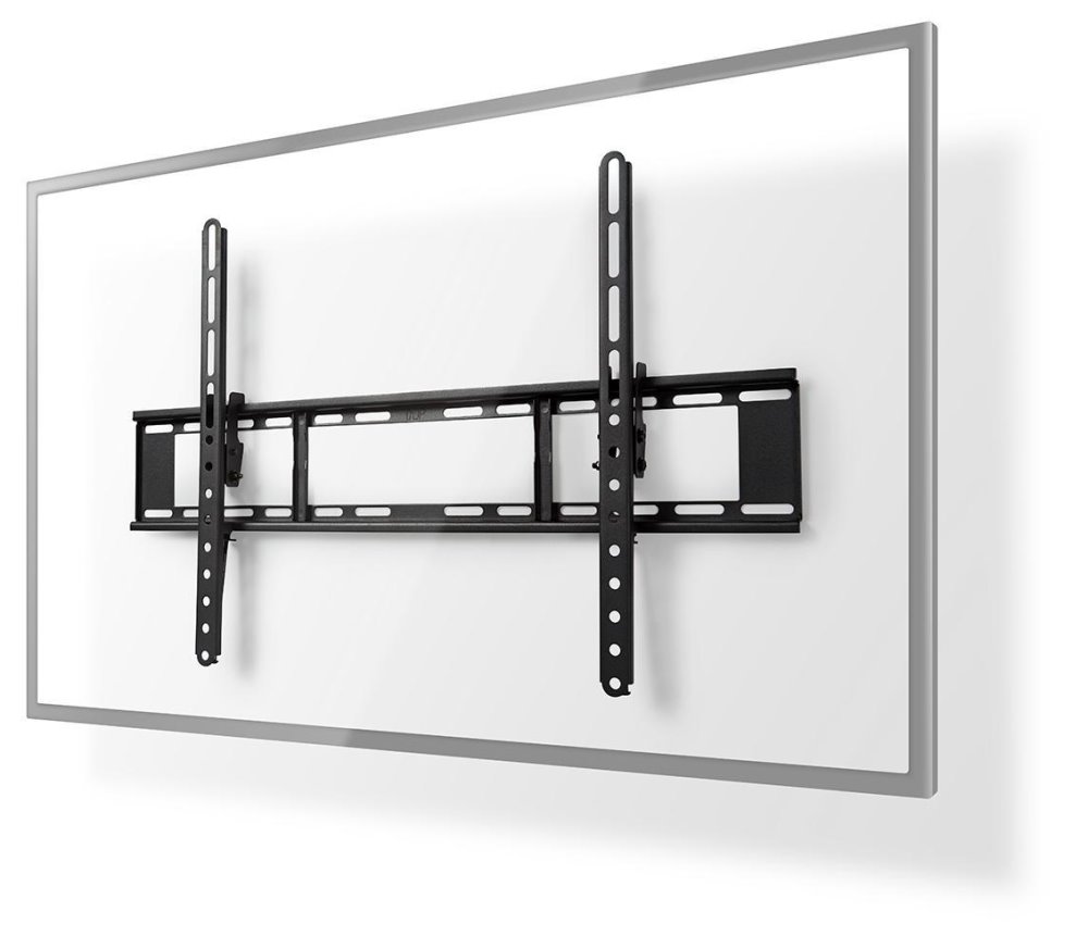 NEDIS nástěnný TV držák/ 37 - 70"/ nosnost 35 kg/ náklon 20°/ vzdálenost od stěny 38 mm/ ocel/ černý TVWM1151BK