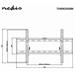 NEDIS nástěnný TV držák/ 42 - 70"/ nosnost 60 kg/ vzdálenost od stěny 29 mm/ fixní/ ocel/ černý TVWM2050BK