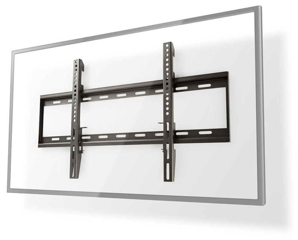 NEDIS nástěnný TV držák/ 42 - 70"/ nosnost 60 kg/ vzdálenost od stěny 29 mm/ fixní/ ocel/ černý TVWM2050BK