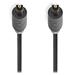 NEDIS optický audiokabel/ TosLink zástrčka - TosLink zástrčka / antracit/ 3m CABW25000AT30
