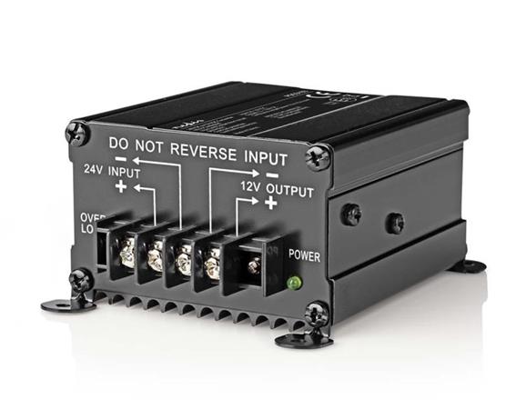 Nedis POCO103 - Měnič Napětí | 24 V DC - 12 V DC / 10 A