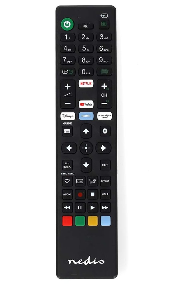 NEDIS předprogramovaný dálkový ovladač kompatibilní se všemi televizory Sony TVRC45SOBK