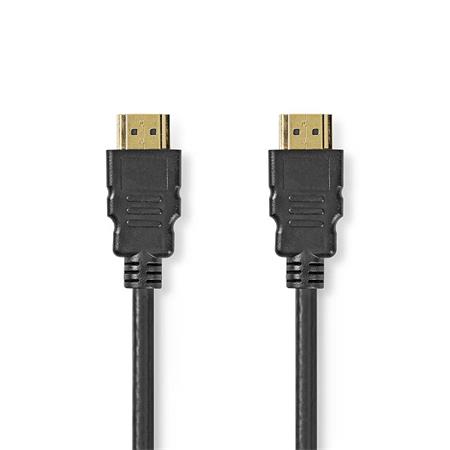 NEDIS Premium High Speed HDMI 2.0 kabel s ethernetem/ konektory HDMI - HDMI/ 4K@60Hz/ černý/ 3m CVGL34050BK30