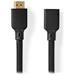 NEDIS prodlužovací Ultra High Speed HDMI 2.1 kabel s ethernetem/ 8K@60Hz/ zlacené konektory HDMI-HDMI/ čer CVGB35090BK20