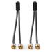 NEDIS PROFIGOLD stereo audio kabel/ 2x RCA zástrčka - 2x RCA zástrčka/ bvlna/ šedý/ BOX/ 2m CATB24200GY20