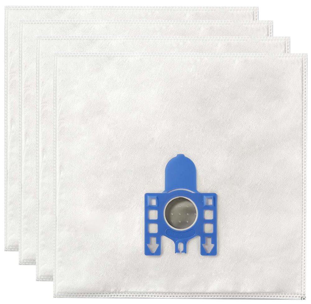 NEDIS sáčky do vysavače/ 4 kusy/ syntetické/ Miele GN/ bílé DUBG221MIE4