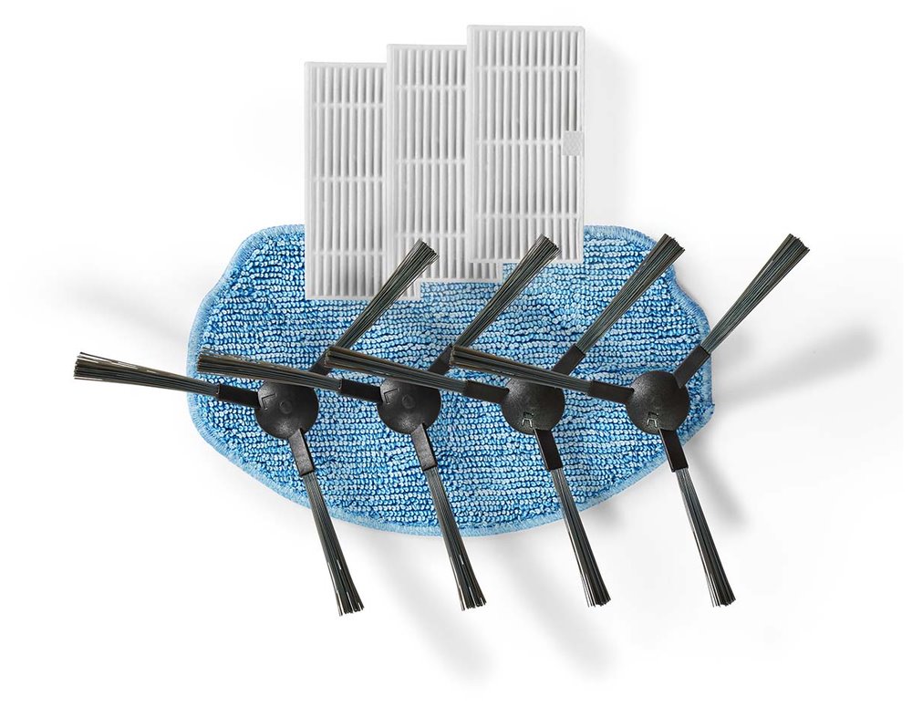 NEDIS sada k vysavači WIFIVCR001CBK/ 3x HEPA filtr/ 2x kartáčky/ mop WIFIVCB01