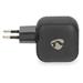 NEDIS síťová nabíječka/ 45 W/ PD 3.0/ rychlé nabíjení/ 2.25 / 3.0 A/ 2x USB-C/ černá WGCHA45WBK