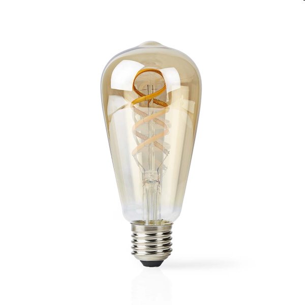 Nedis Smart LED filament bulp 5.5W E27 350lm WIFILT10GDST64