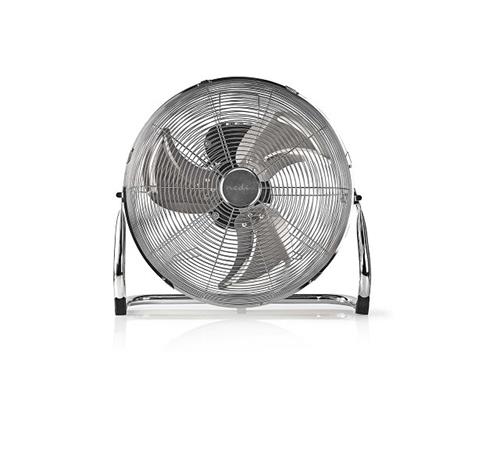 NEDIS stojanový ventilátor/ průměr 40 cm/ výkon 80 W/ 3 rychlosti/ naklápěcí/ kov FNFL10CCR40