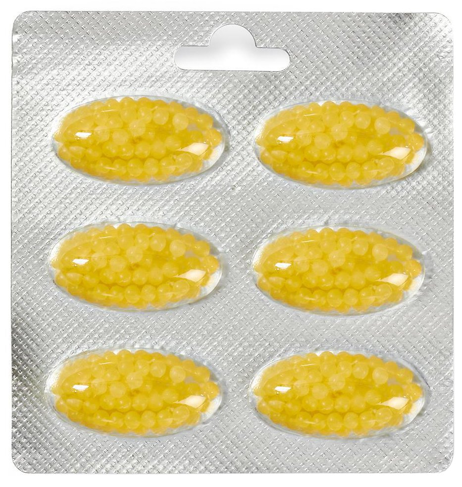 NEDIS vůně do vysavače/ citrón/ 6 náplní/ žlutá