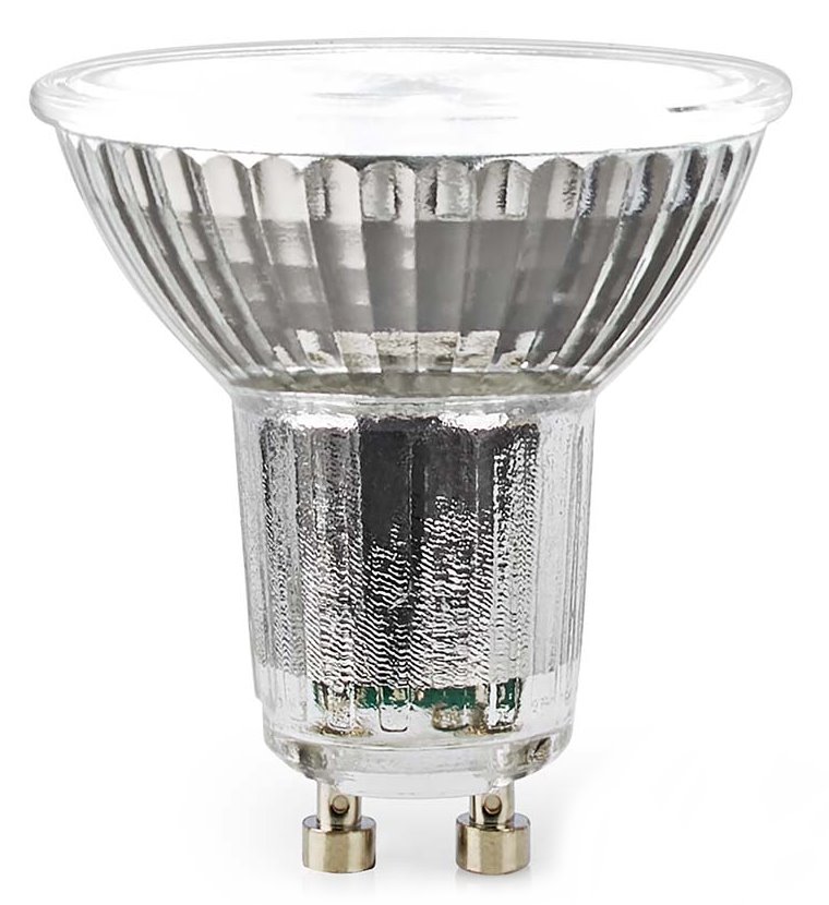 NEDIS Wi-Fi chytrá LED žárovka/ GU10/ PAR16/ 4,9W/ 230V/ 345lm/ teplá až studená bílá/ 2700 - 6500K/ RGB/ WIFILRC10GU10