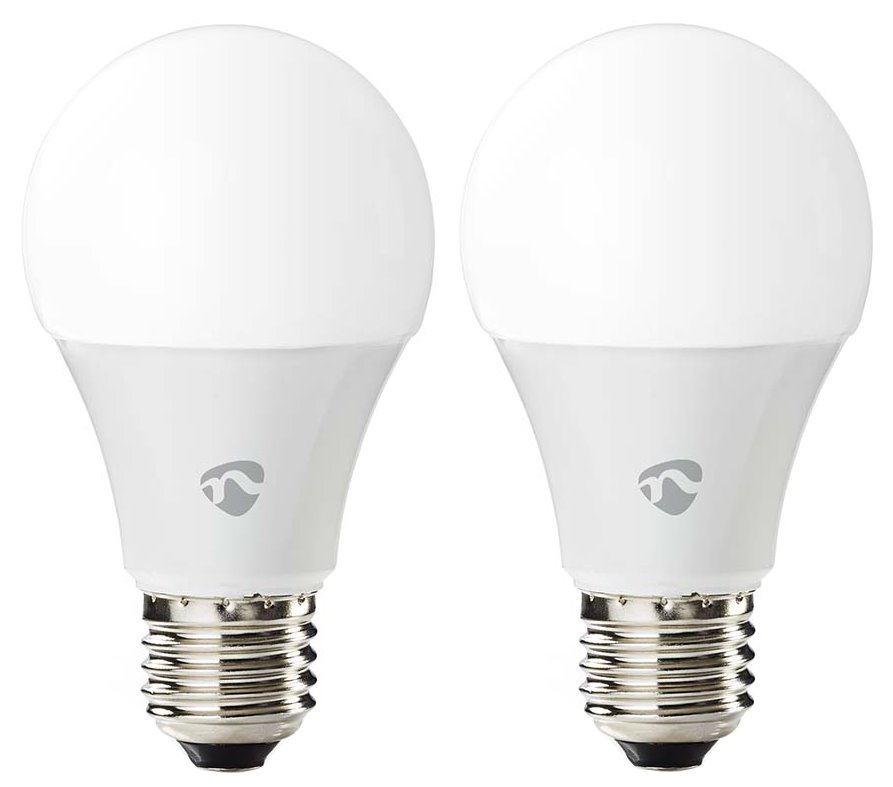 Nedis WIFILRC20E27 - SmartLife LED žárovka | Wi-Fi | E27 | 806 lm | 9 W | RGB / Warm to Cool White | Android / IOS, /2k