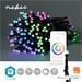 Nedis WIFILX01C84 SmartLife světelný řetěz | Tětiva | Wi-Fi | RGB | 84 LED's | 10.0 m | Android™ / IOS