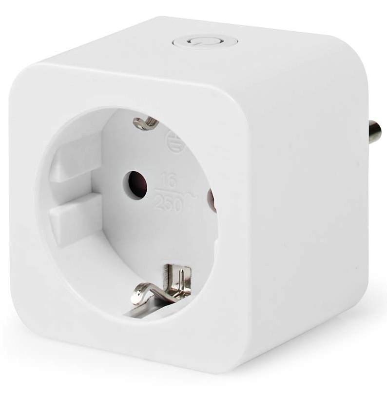 Nedis WIFIP121FWT - Wi-Fi | Měřič výkonu | 3680 W | Type F (CEE 7/3) | 0 - 55 °C | Bílá